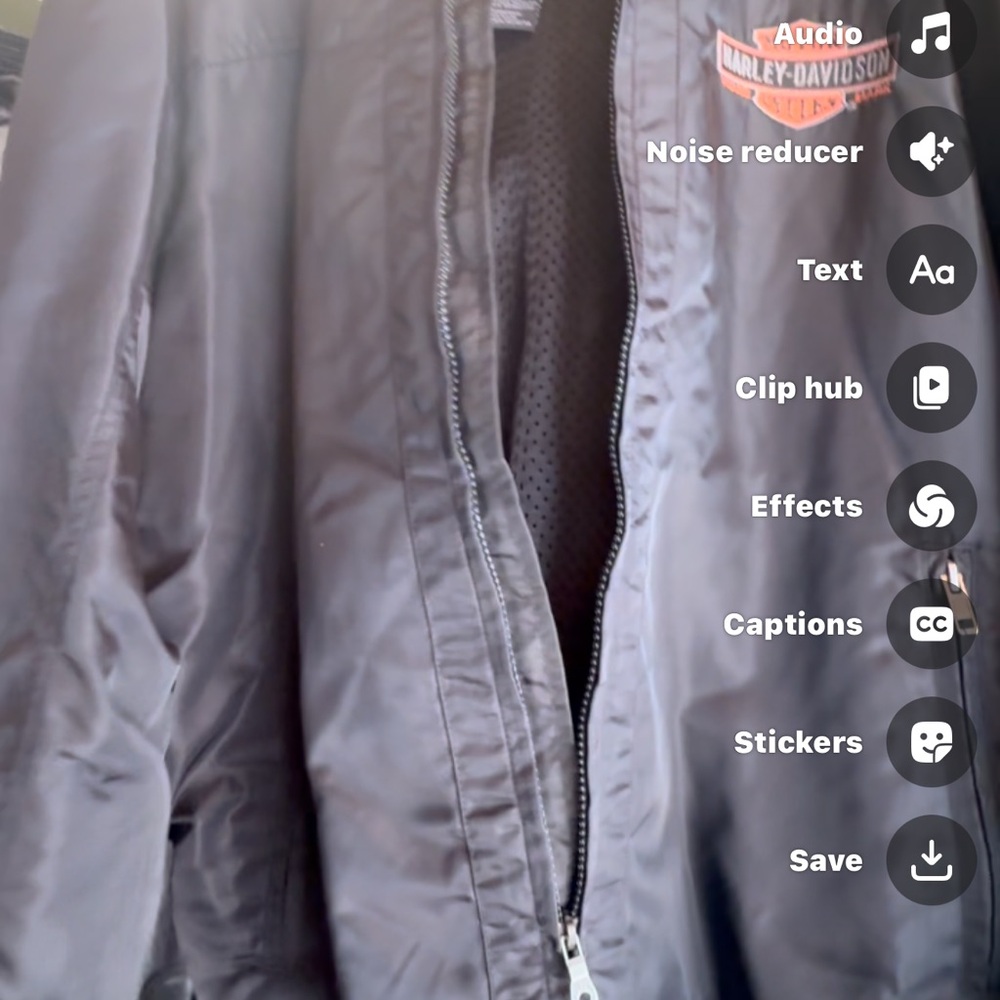 Harley-Davidson Black Bomber Jacket